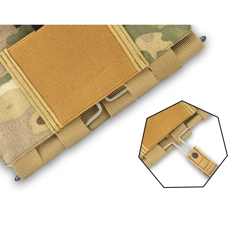 Bolsa MOLLE táctica EDC, bolsa organizadora médica de liberación rápida, bolsa pequeña, equipo de accesorios de caza al aire libre - imagen 5