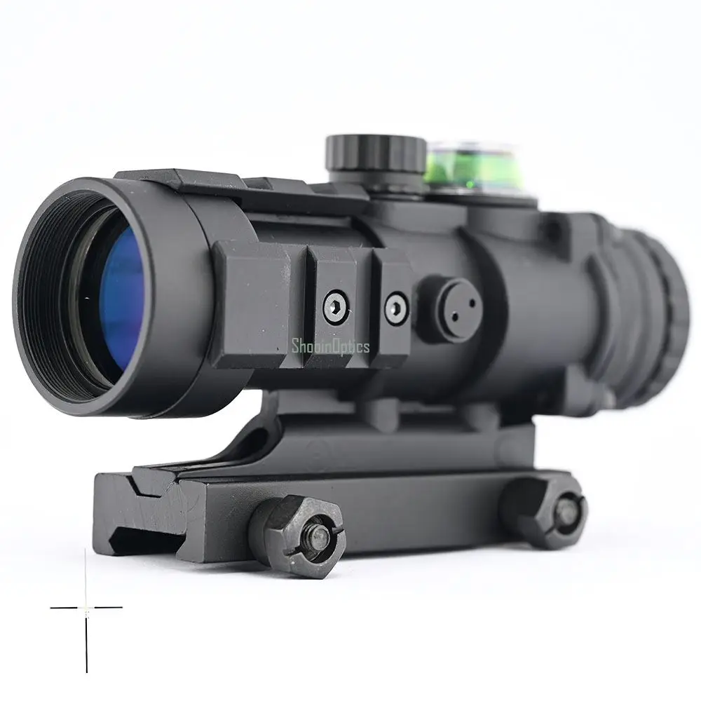 Shooin Optics Sola Power 3x32 Riflescope Integrated W/20mm Rail Mounts