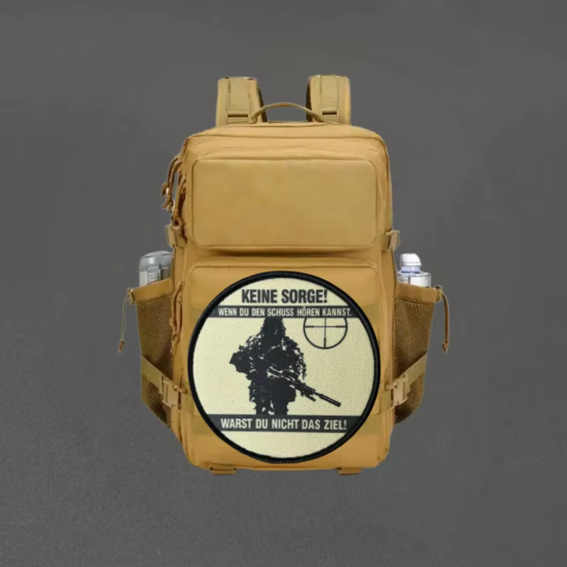 Parche táctico Bundeswehr francotirador – Velcro para chaleco - imagen 3