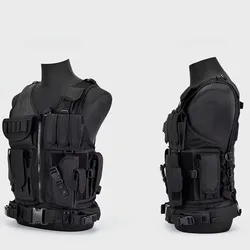 Chaleco de seguridad ajustable para caza y entrenamiento al aire libre