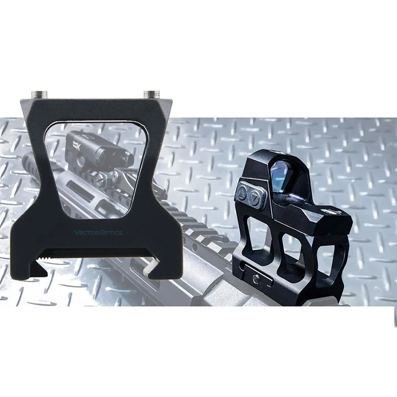 Óptica vectorial Frenzy Lower Red Dot Scope 21 mm Picatinny Riser Mount 1/3 Co-Witness voladizo para Frenzy - imagen 5