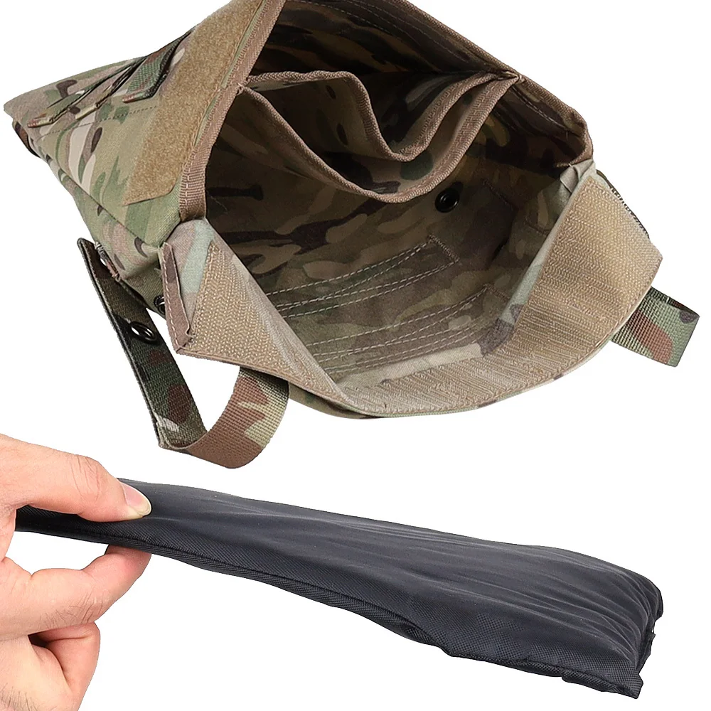 Bolsa táctica de protección de ingle, plataforma inferior del Abdomen, bolsa de LAP Compatible con MOLLE para chaleco AVS CPC, accesorios portadores de placa - imagen 5