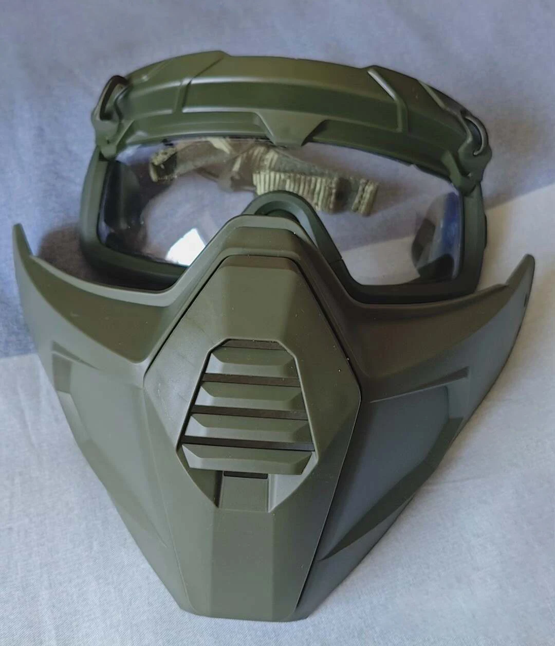 Gafas tácticas SF con casco y protector barbilla integrado - imagen 3