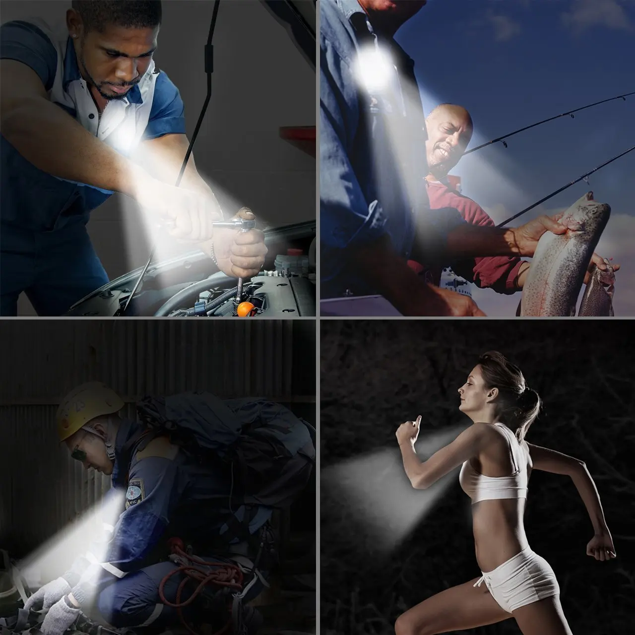 Mini Clip de luz de emergencia de silicona suave para correr al aire libre, correa de lámpara para niños, senderismo, caminar, perro, Camping, médico, enfermera, luz de trabajo - imagen 4