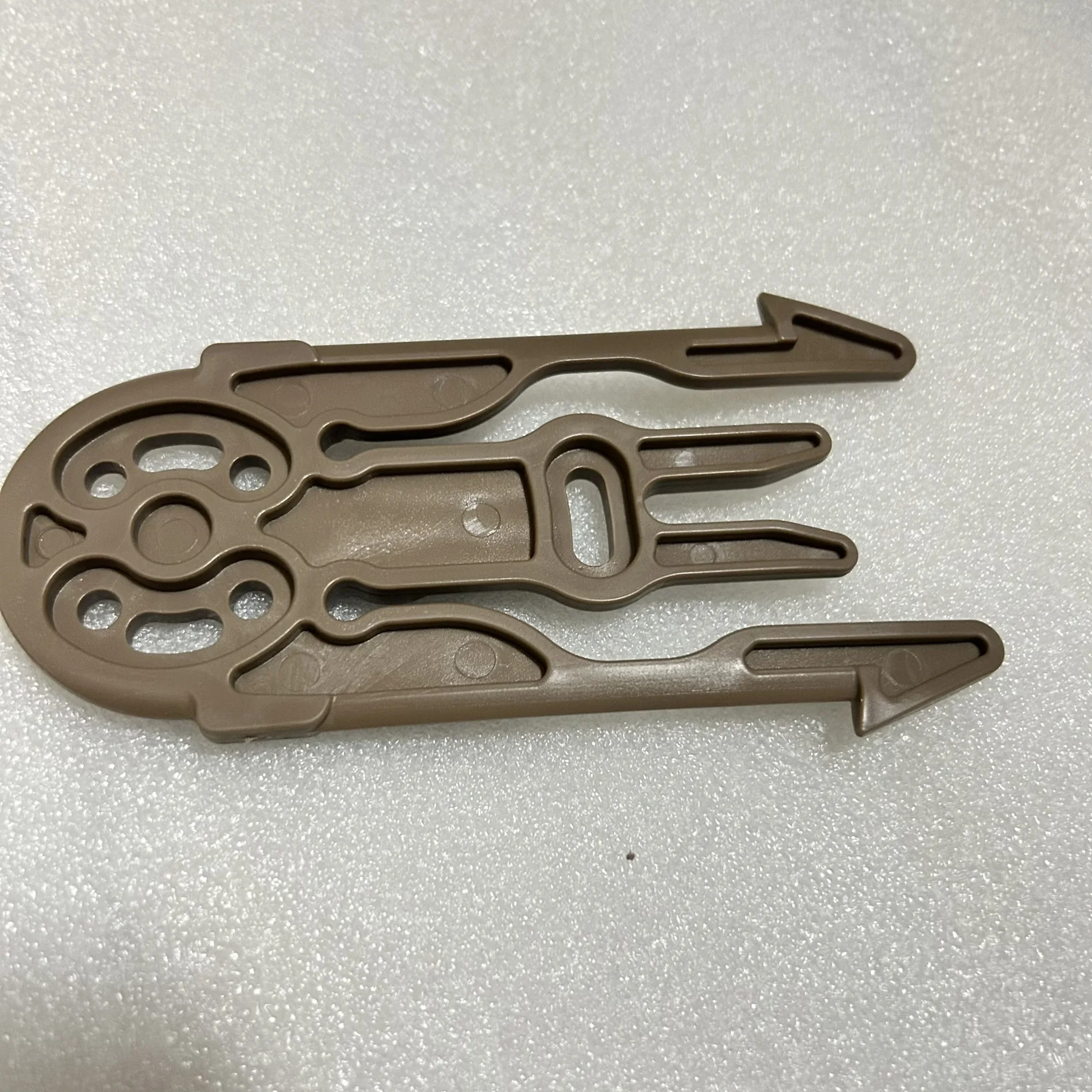 Clip adaptador MOLLE liberación rápida para cinturón táctico y fundas - imagen 2