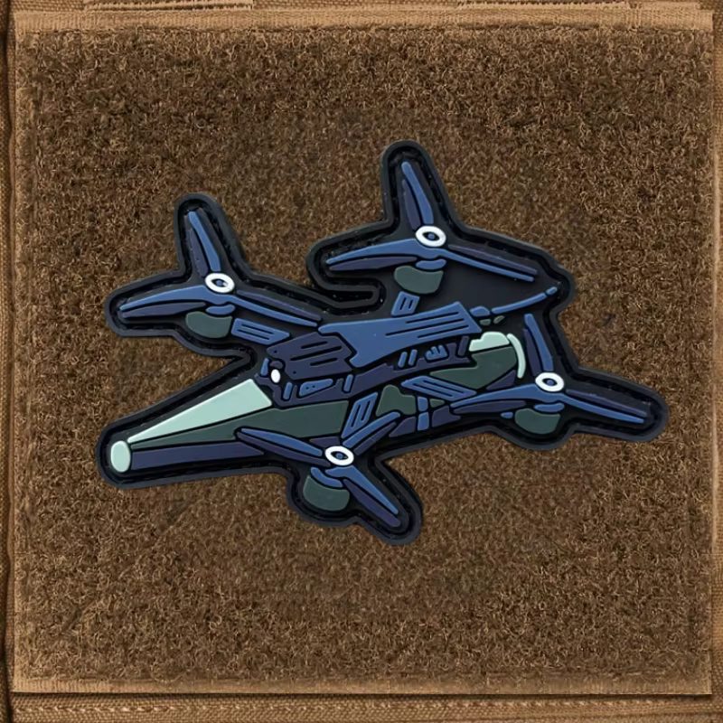 Parche militar PVC UAV táctico para chaleco y mochila - imagen 5