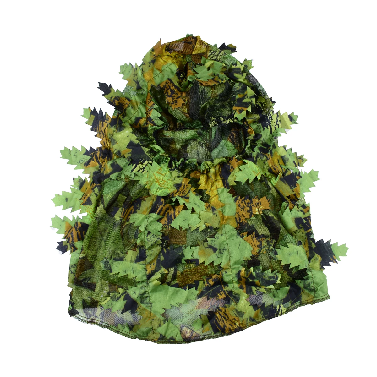 Máscara táctica ghillie 3D camuflaje jungla - imagen 5