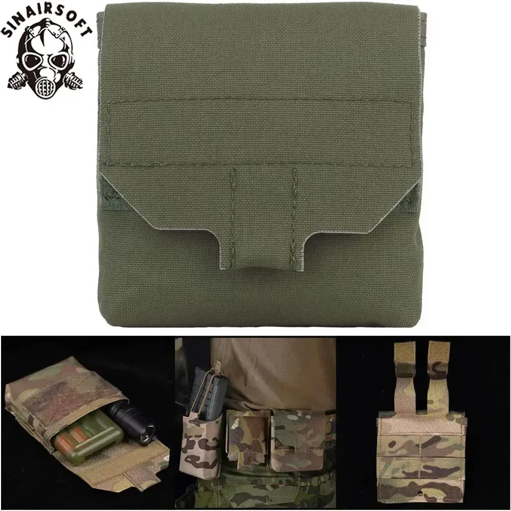 Microbolsa táctica pequeña, bolsa de utilidad ligera, soporte MOLLE para artículos diversos diarios, almacenamiento GP de uso General 556 9mm Airsoft - imagen 2