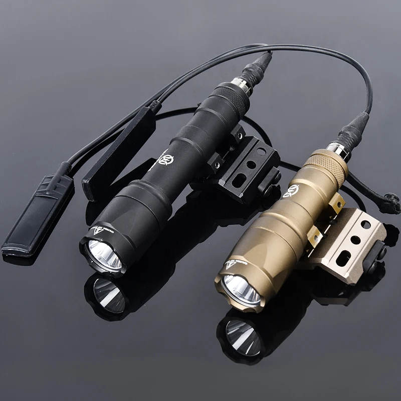 Linterna WADSN Airsoft M300AM600C con Base de montaje en Offset de Metal LED blanco 400lumen 600lumen lámpara de exploración para exteriores - imagen 2