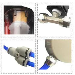 Sistema de respirador industrial con suministro de aire 3 en 1, máscara de Gas 6800, respirador multifuncional eficiente y conveniente con ahorro de energía