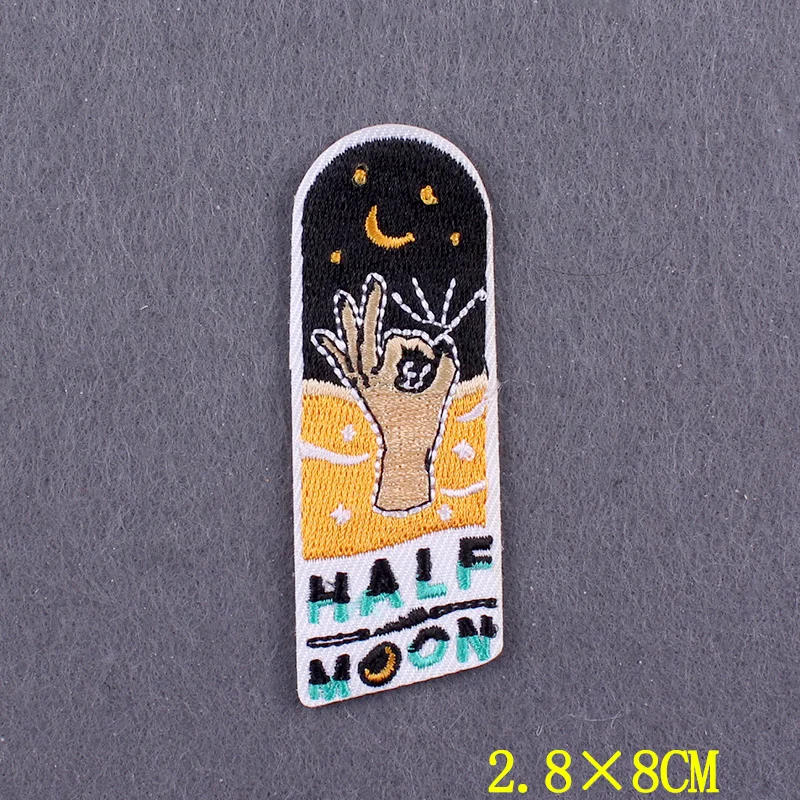 Parches de aventura para ropa, pegatinas para acampar, parches para planchar en la ropa, rayas, gancho de viaje DIY, insignias de bucle en mochila - imagen 5