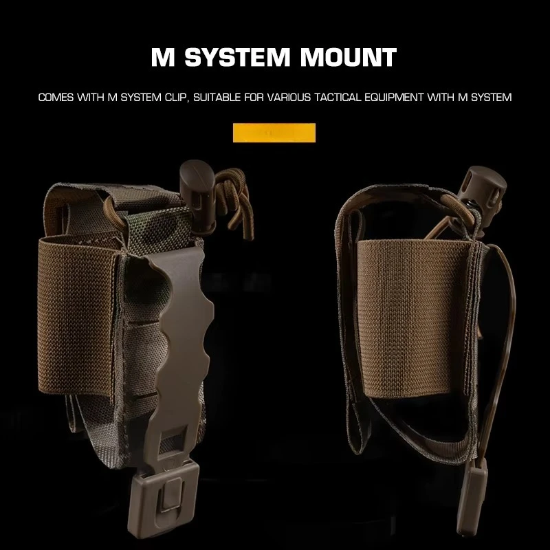 WG M67 portagranadas táctico MOLLE de bolsillo elástico universal - imagen 5