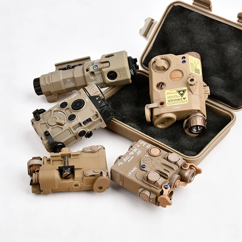 Láser IR Airsoft con rail Picatinny 20 mm y fijación táctica compacta - imagen 2
