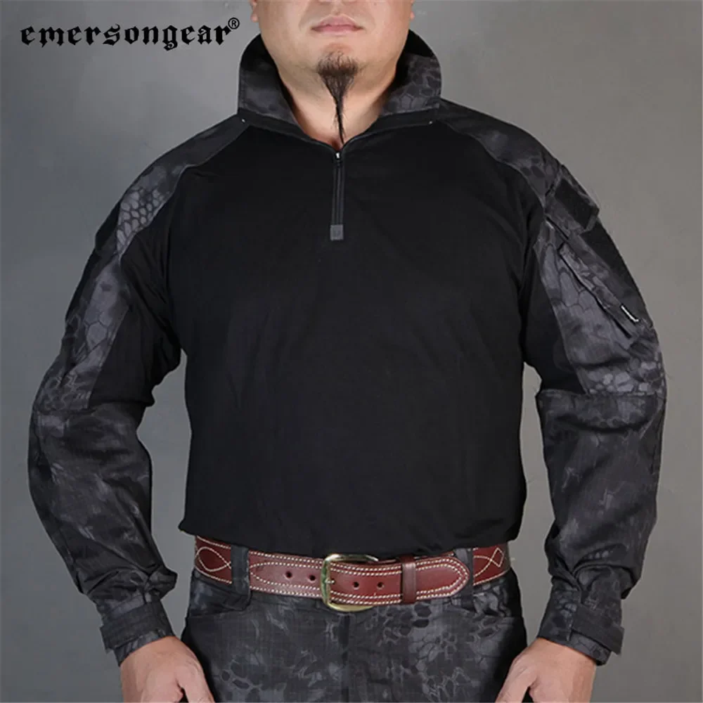 Emersongear-Conjunto de uniforme de combate táctico G3, traje de camuflaje para hombre, camisas, pantalones, Tops, pantalones Cargo, entrenamiento de caza - imagen 3