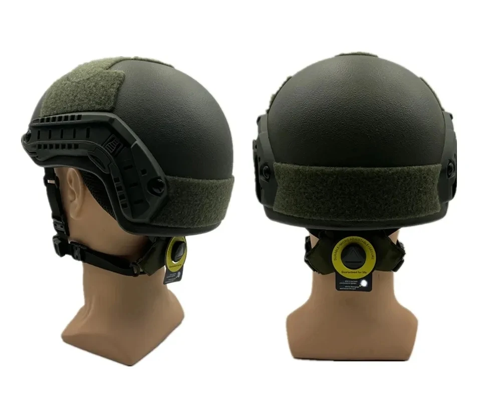 Casco de combate balístico ACH de alta calidad, cojín de suspensión, a prueba de balas, PE, NIJ, IIIA, FASTKevla - imagen 5