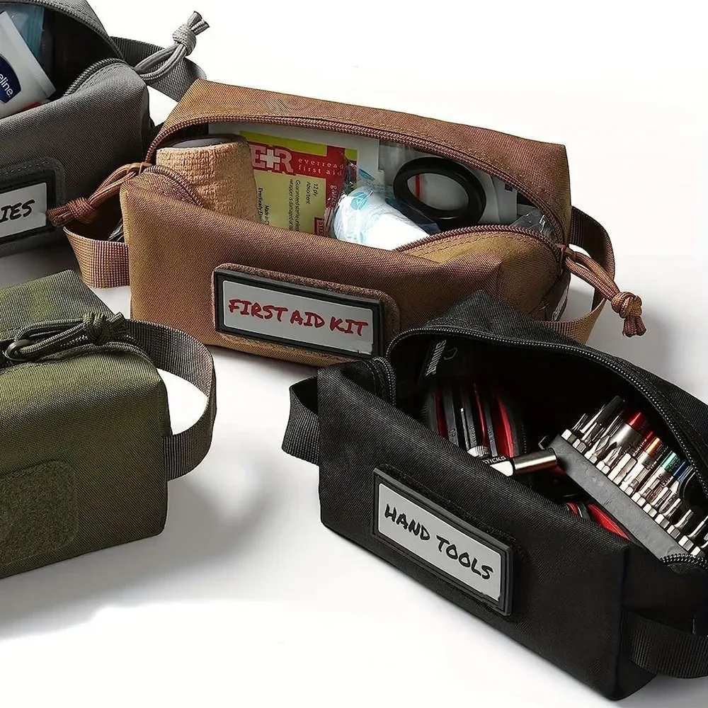 Bolsa de munición de equipo táctico, bolsa portadora de municiones para arma de fuego, accesorios seguros para pistola, bolsa Molle, equipo de rango de tiro de caza - imagen 4