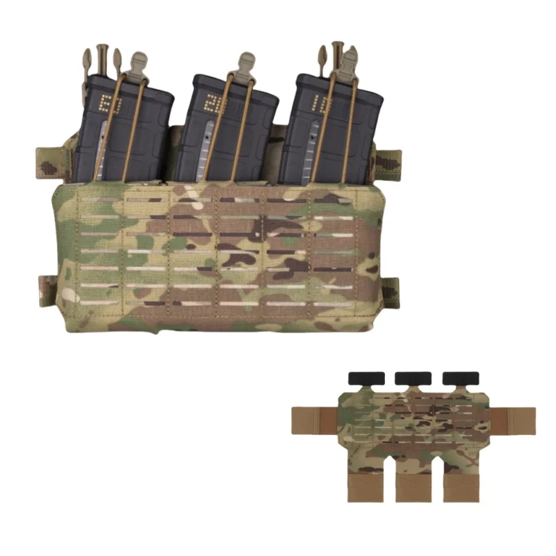 Panel expansor MOLLE para acampar |   Organizador de marchas 3 en 1 |   Sistema de fijación de mochila