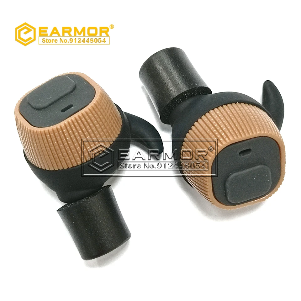 EARMOR-Tapones para los Oídos Electrónicos M20 MOD3, audífonos antiruido con cancelación de ruido, protección auditiva, NRR22db - imagen 3