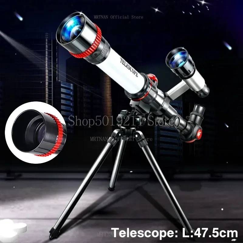 Telescopio astronómico profesional para Monocular espacial con ocular de 3 uds, binoculares potentes para observación - imagen 2