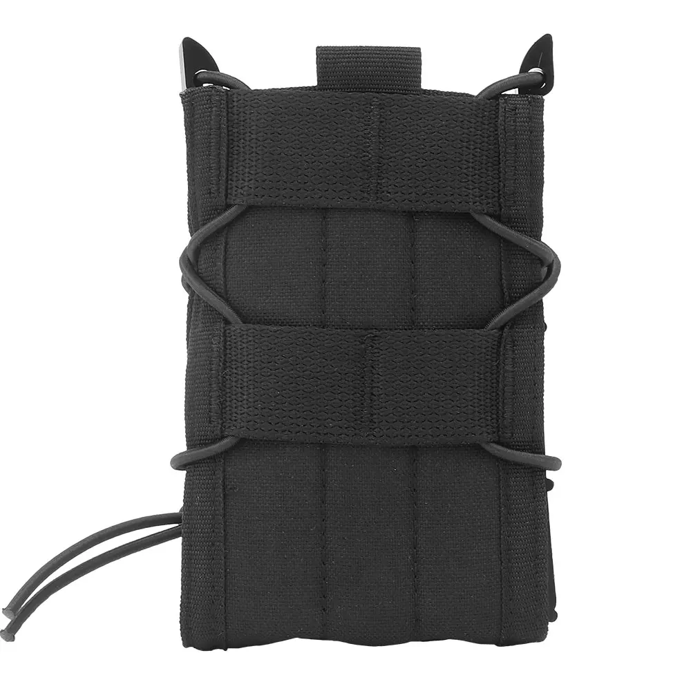 Bolsa táctica para revistas AK AR M4 AR15, funda de liberación rápida, equipo de caza Molle, 5,56 - imagen 3