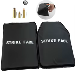 NIJ IIIA 3A nivel suave Uhmwpe placa a prueba de balas chaleco táctico balístico mochila a prueba de balas placas de Panel balístico 10x12 pulgadas