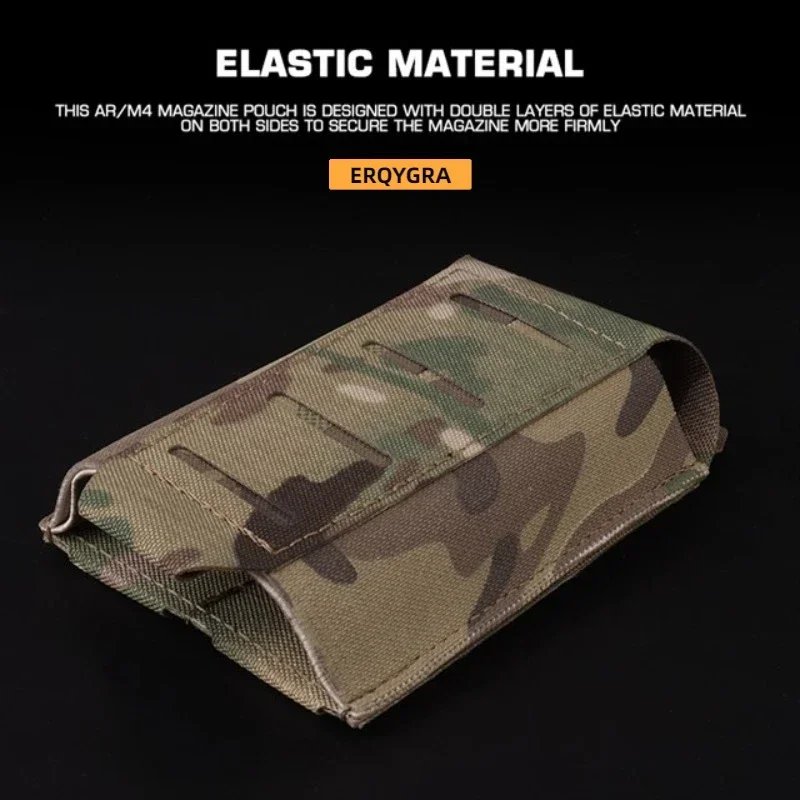 ERQYGRA táctico ARC V2 Rifle Mag bolsa Molle sistema tiro Paintball accesorios riñonera funda caza equipo al aire libre - imagen 3