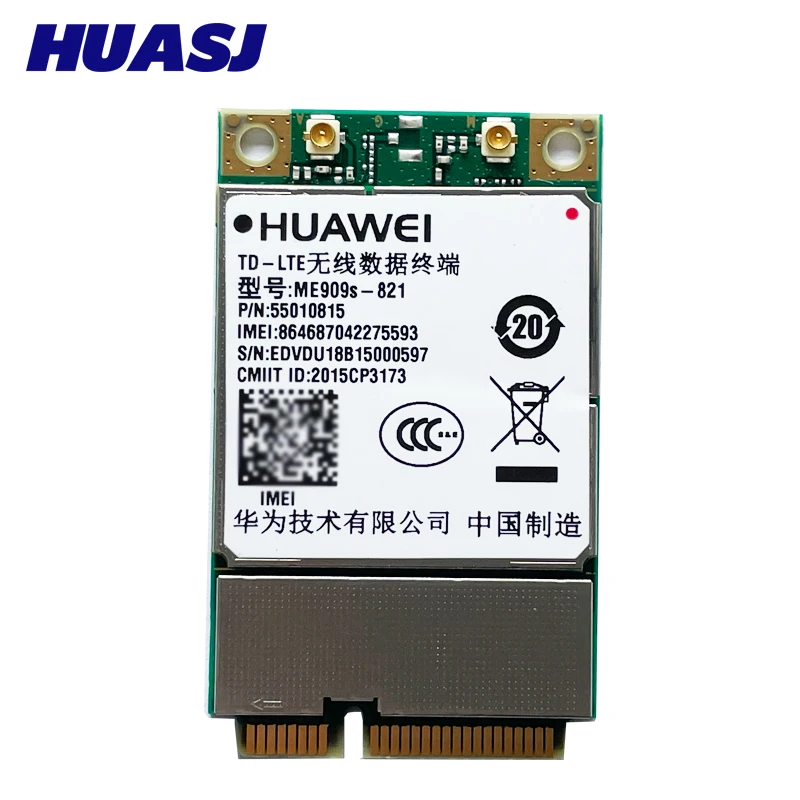 ME909s-821 de módulo 4G LTE FDD-LTE, tarjeta Mini PCI-E Cat4, para B1, B3, B5, B8, B38, B39, B40, B41 - imagen 2