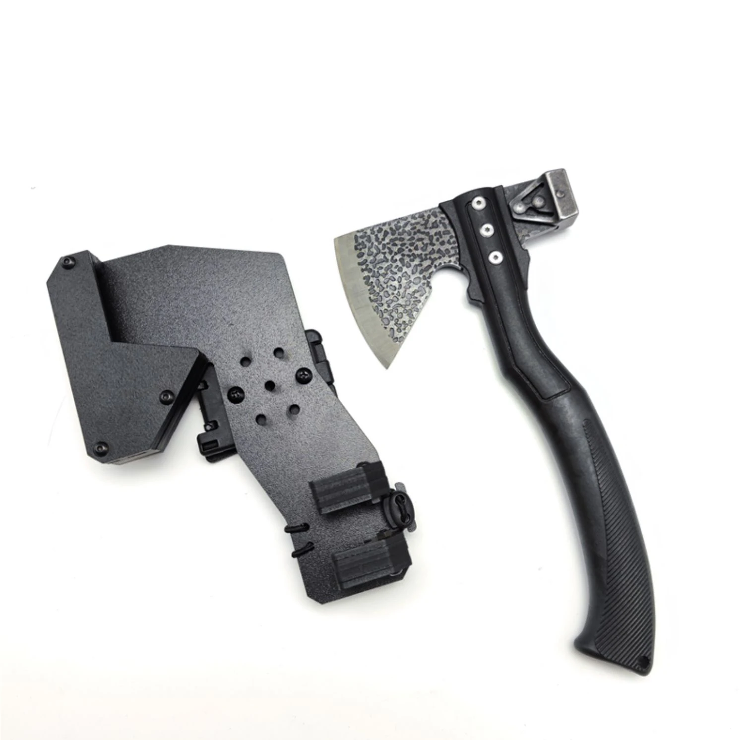 Funda de hacha de ingeniero de campamento táctico, funda de hacha de ingeniero de equipo, adecuada para hacha puntiaguda, hacha de fuego y hacha de martillo - imagen 4