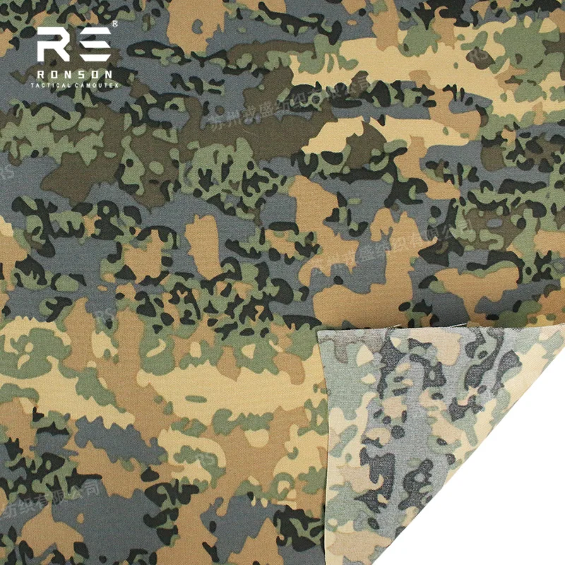 Tela de bolsa de chaleco antiroja y resistente al desgaste de nailon 500D