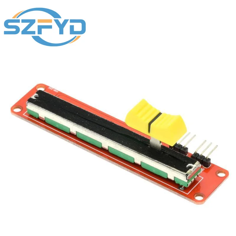 Módulo de bloque deslizante de interruptor de potenciómetro deslizante B10K para Arduino MCU ARM Electronics DIY - imagen 3