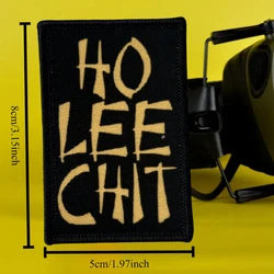 Parche moral HO LEE CHIT – Gancho y bucle para uniforme táctico