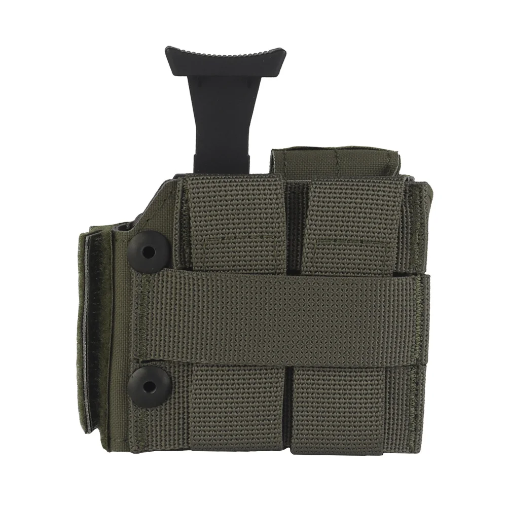 Versión de mano izquierda hombres/mujeres MOLLE Universal pistola funda táctica al aire libre CS tiro entrenamiento Airsoft funda equipo de caza - imagen 3