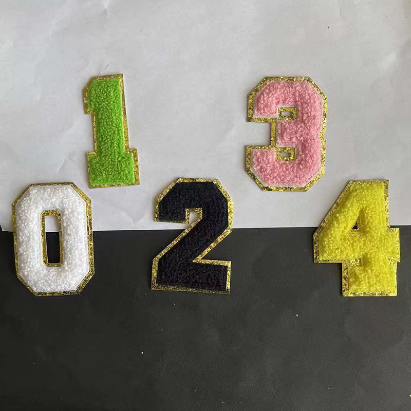 Resultado final con numeración marcada