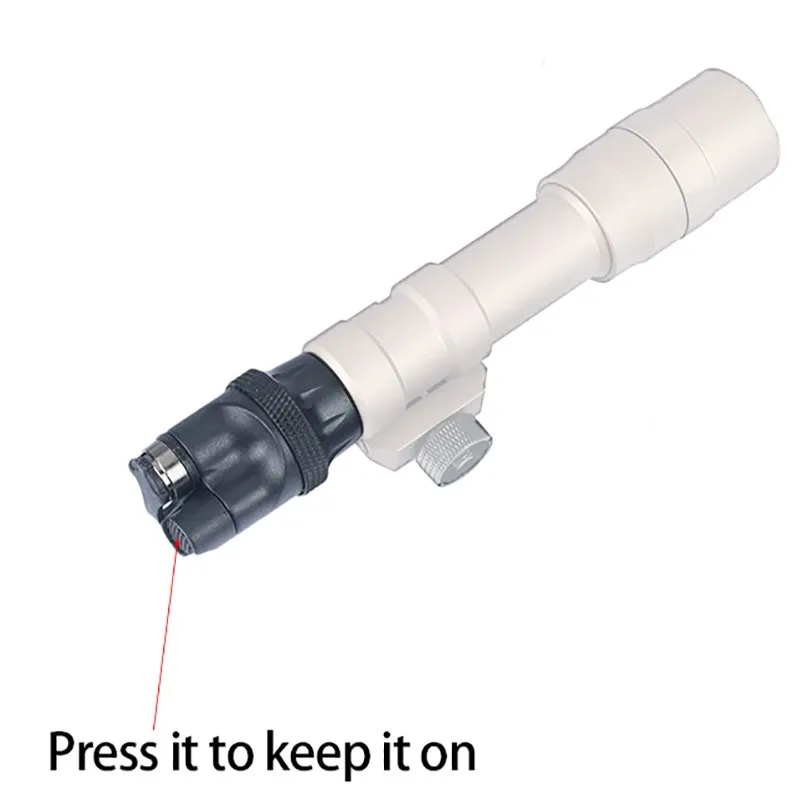 Linterna táctica M300 M600, interruptor de presión remoto, Control de función Dual, enchufe SF, Airsoft, Arma de caza, interruptor de luz de explorador - imagen 5