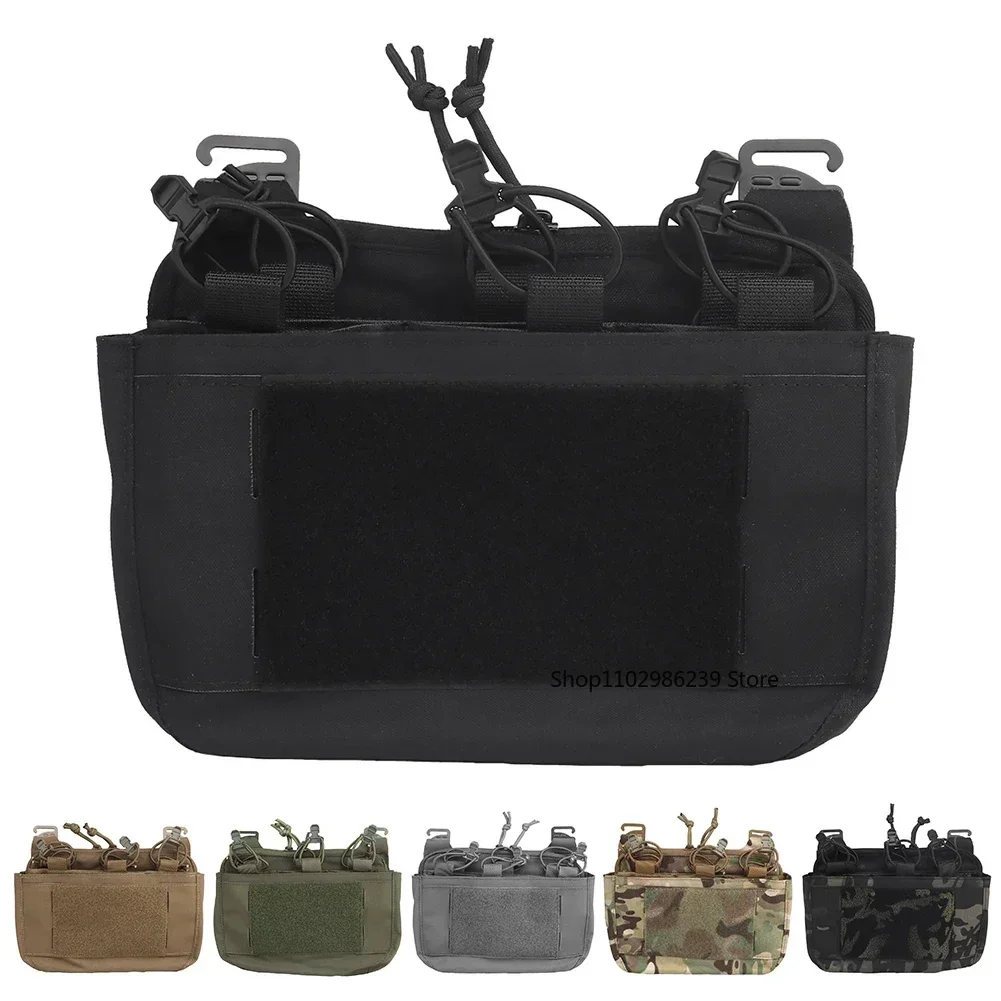Kangroo bolsa táctica riñonera abdominal doble pila con gancho G - imagen 3