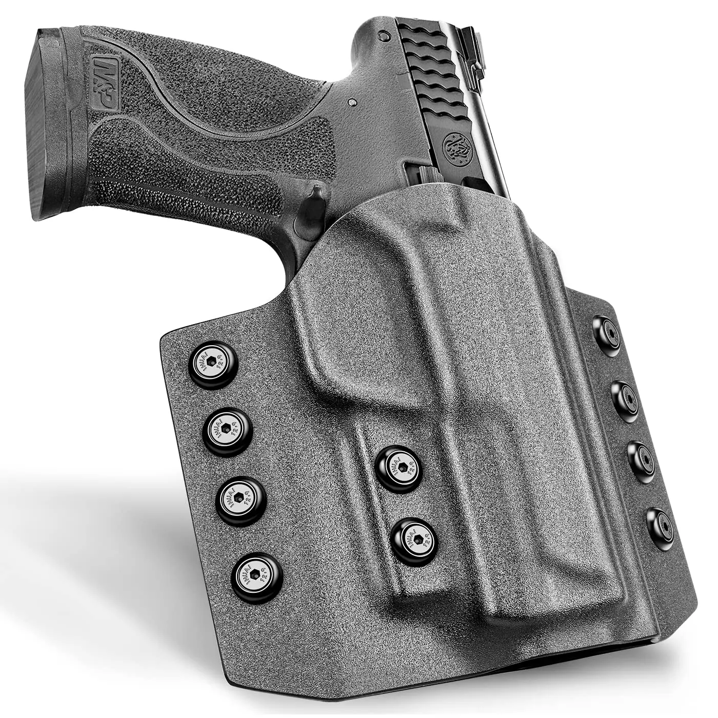 Para M & P 9mm, Seg P320, P226, P99, fundas de girasol OWB Kydex para policía militar Airsoft, mano derecha