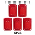 5PCS Red