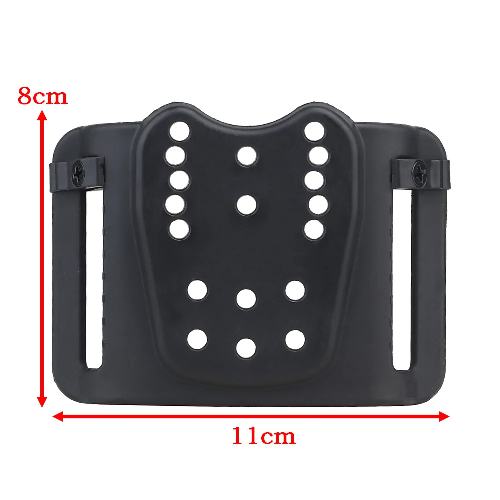 Funda táctica con cinturón deslizante, adaptador Universal estándar para pistola ajustable para código G, funda para pistola Kydex, accesorio de equipo de caza - imagen 2