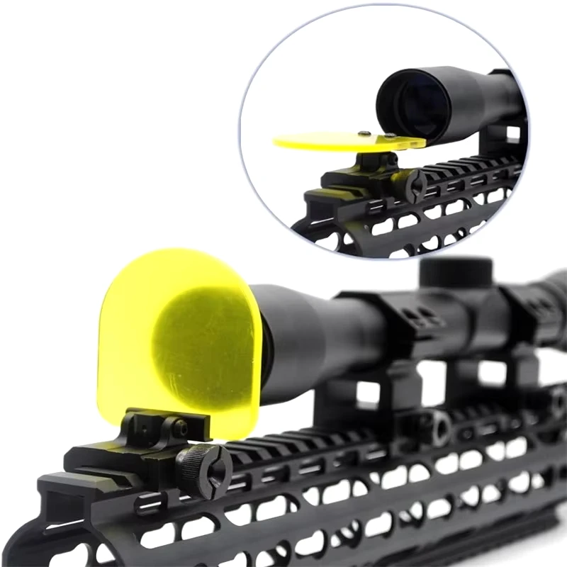 DIZETION-gafas protectoras para Rifle, lentes holográficas para Airsoft, mira telescópica, aparejos tácticos para exteriores, protección ocular - imagen 5