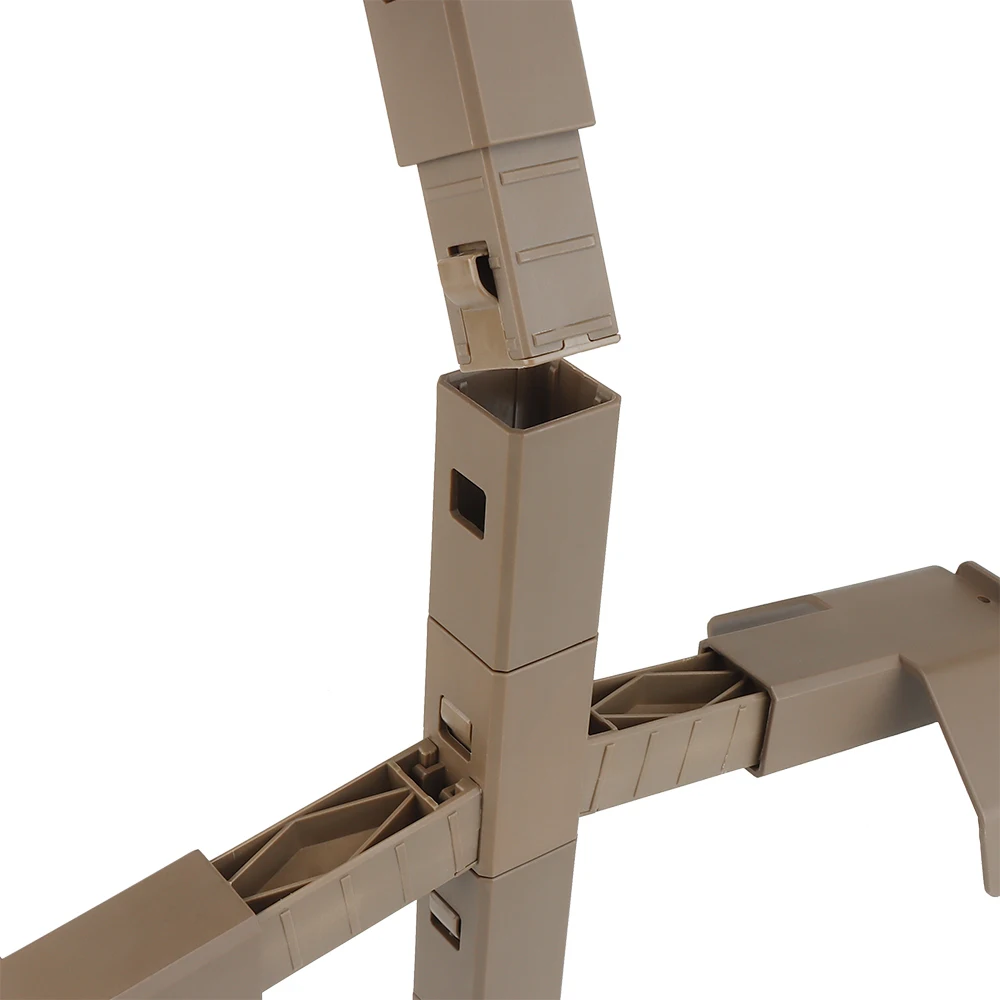 Soporte de equipo táctico para aplicación de la ley, armadura corporal, equipo para casco, soporte de placa de exhibición, soporte de montaje de 30kg - imagen 5