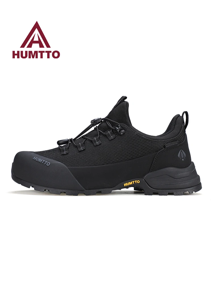HUMTTO, zapatos de senderismo resistentes al frío para exteriores, zapatillas deportivas para hombre, botas de nieve de invierno para hombre, zapatos de trekking impermeables, zapatillas de deporte para acampar y cazar - imagen 5