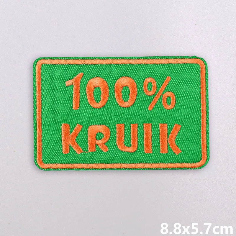 Nuevos parches bordados con emblema de Kruikenstad en ropa, parche de carnaval para Países Bajos, parches para planchar para ropa, parche decorativo - imagen 5