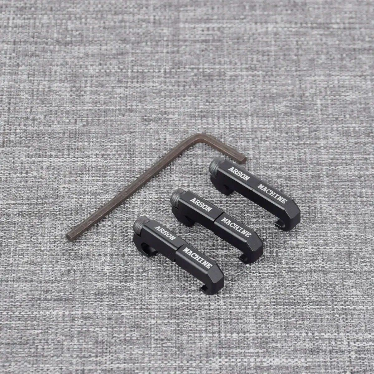 Sistema táctico MLOK de gestión de cables de máquina Arson, 3 uds., para SureFire M300 M600 PEQ DBAL-A2, arma, linterna, interruptor, Clip de Cable - imagen 3