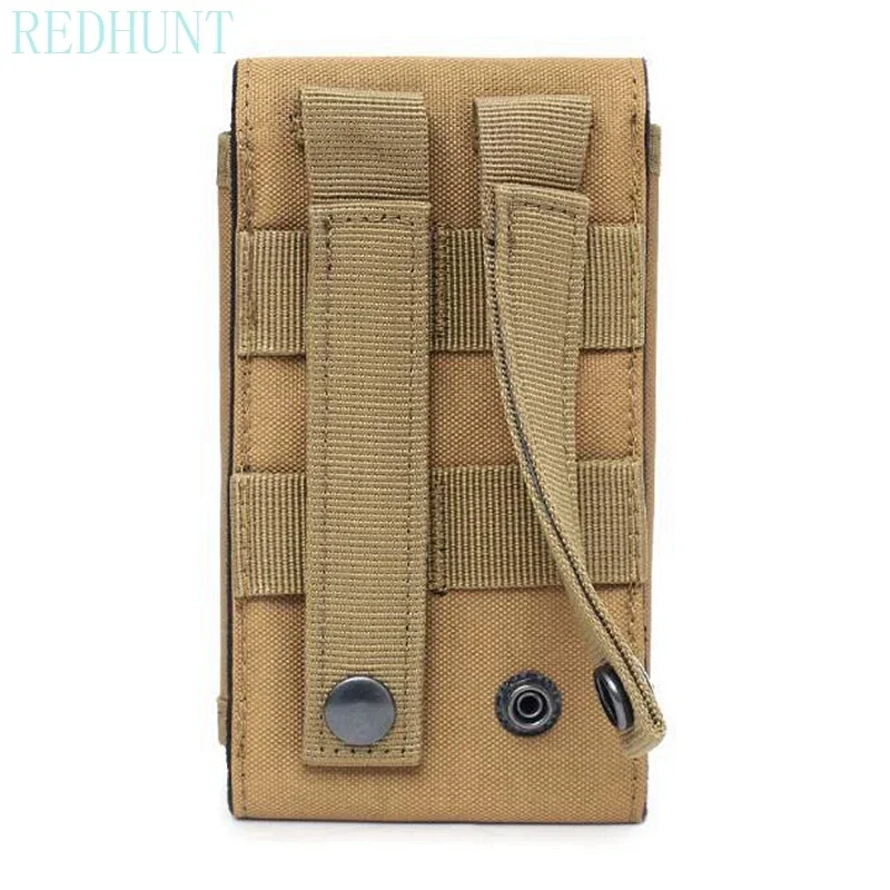 Bolsa táctica para teléfono láser, cinturón Molle, bolsa para teléfono de 5 pulgadas, paquete de accesorios universales, bolsa de caza Edc, equipo, bolsa para munición Mag - imagen 4