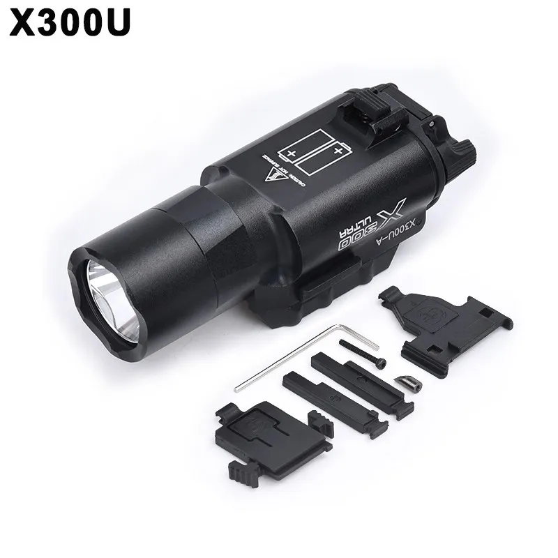 Linterna táctica Surefir X300 – Montura Picatinny para rifle de caza - imagen 2