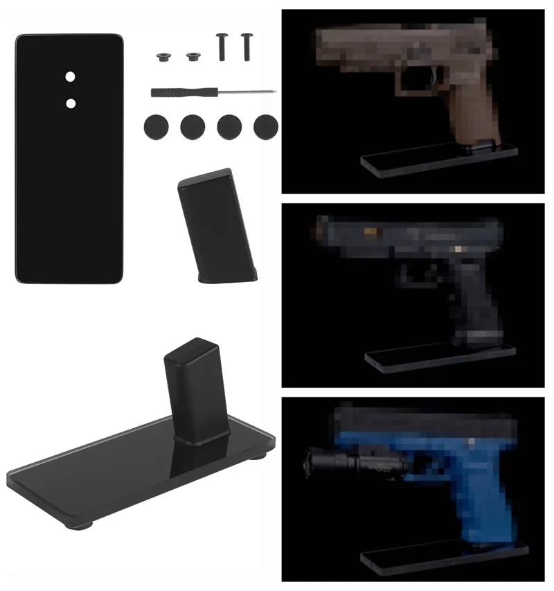 M4 AR15 GBB AEG GEL P versión adorno decorativo AR Display revista-soporte de simulación con insertar a presión - imagen 4