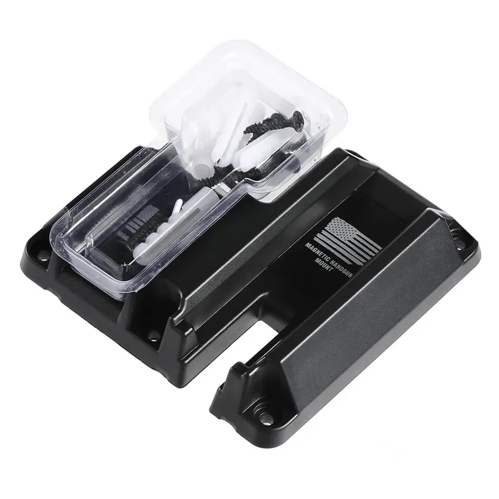 Soporte de montaje magnético de 45 libras, soporte magnético para pistola Quickdraw, funda magnética para pistola, Rifle, funda de montaje oculta para coche - imagen 5