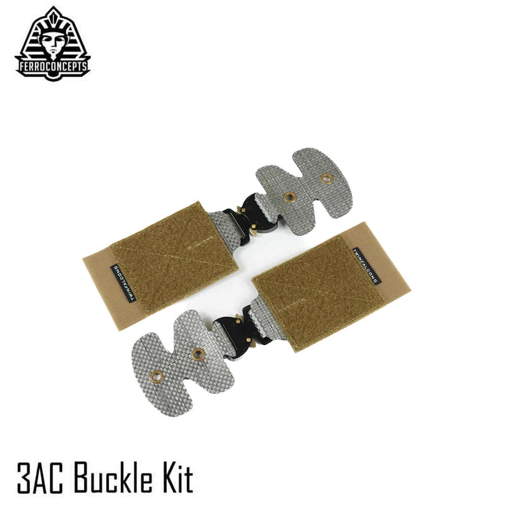 Chaleco táctico FERRO FCPC V5, camiseta sin mangas 3AC, pared lateral, aleación de aluminio, hebilla de liberación rápida, Tegris importado