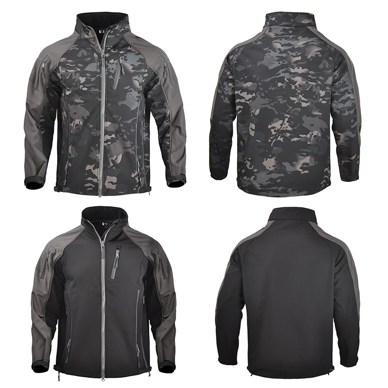 HAN WILD-chaqueta táctica impermeable para exteriores para hombre, ropa deportiva ligera, transpirable, cómoda, para senderismo, Otoño e Invierno - imagen 4