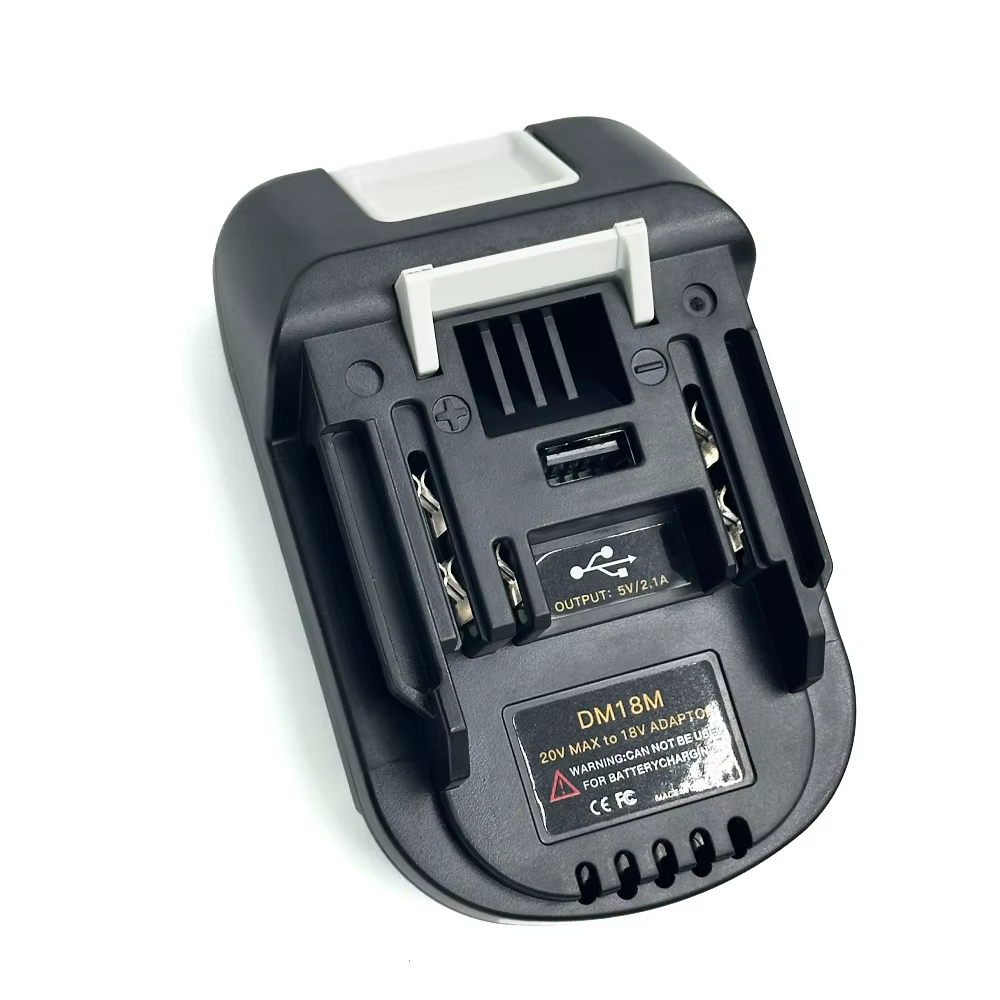 Adaptador baterías Milwaukee Dewalt para Makita – Compatible herramientas - imagen 4